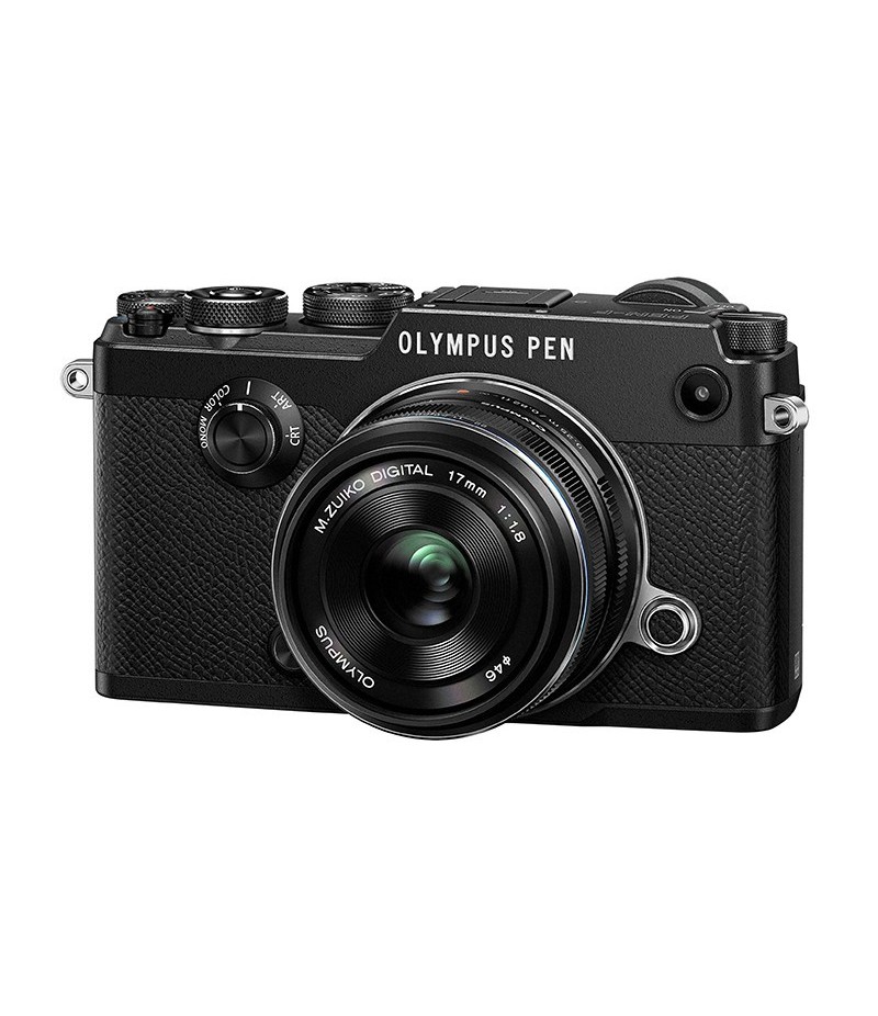 Olympus PEN-F Zwart + 17mm (Ex-Demo)